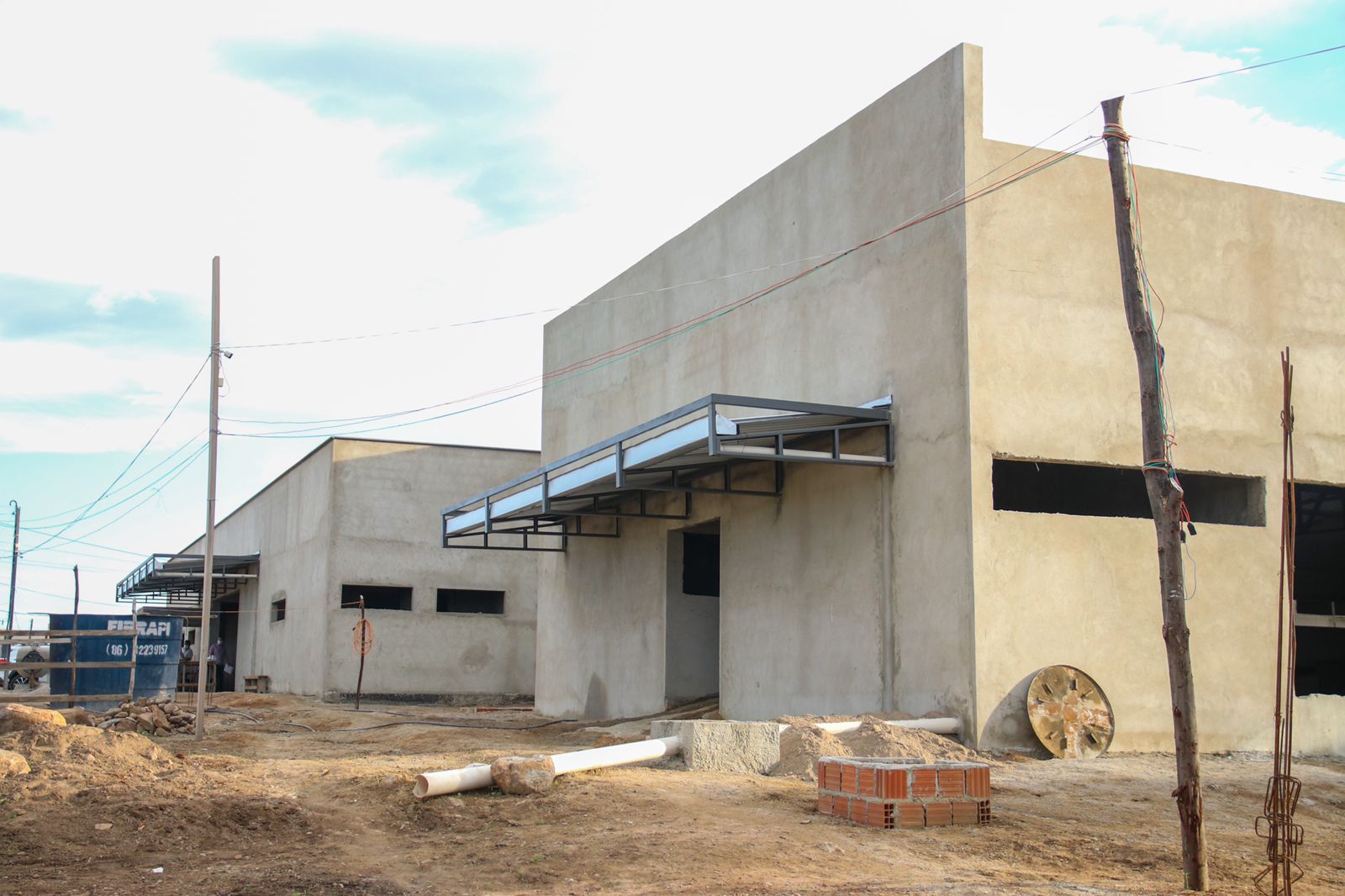 Secretário da Educação acompanha construção de nova escola no município de Alegrete-PI